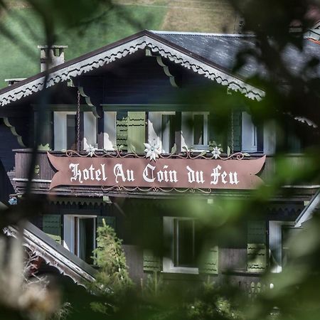 Au Coin Du Feu Hotel Megève Екстериор снимка