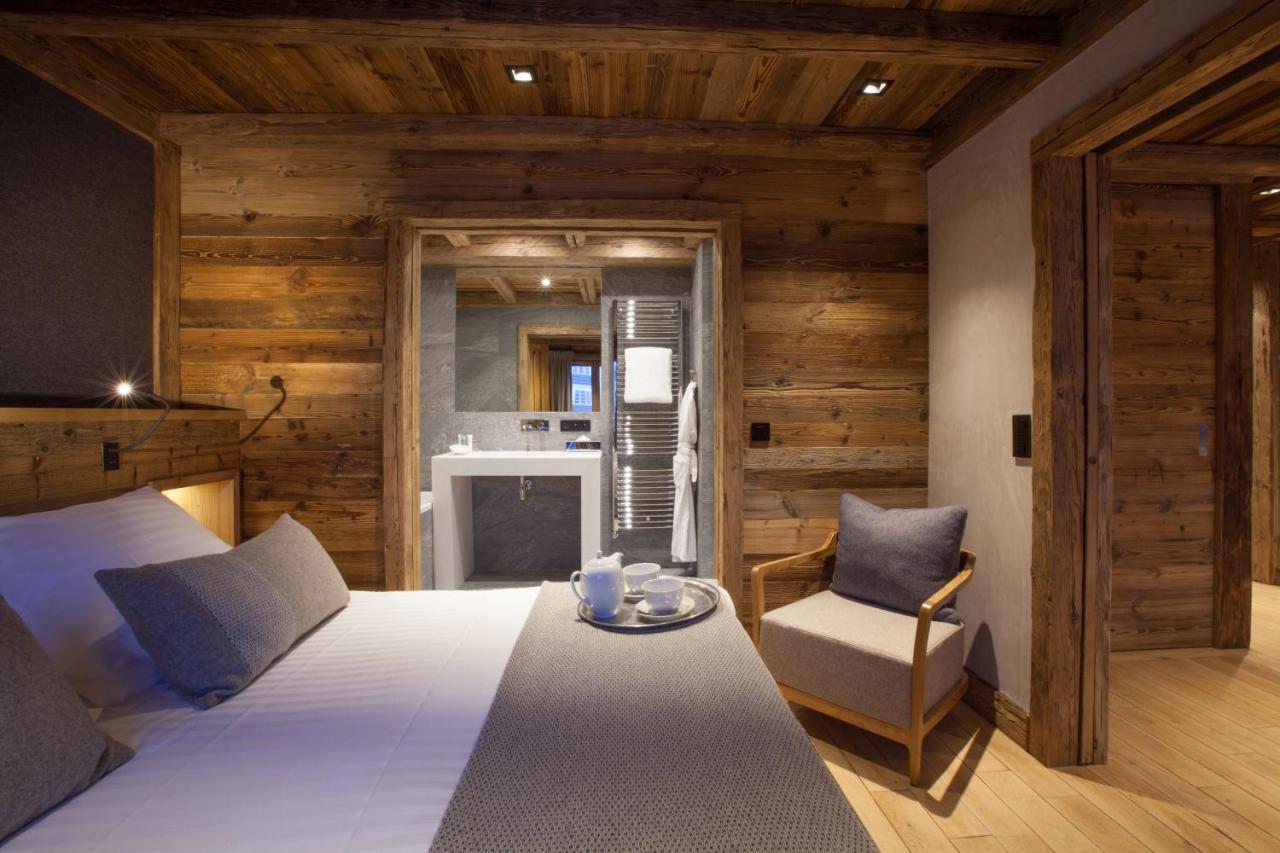 Au Coin Du Feu Hotel Megève Екстериор снимка