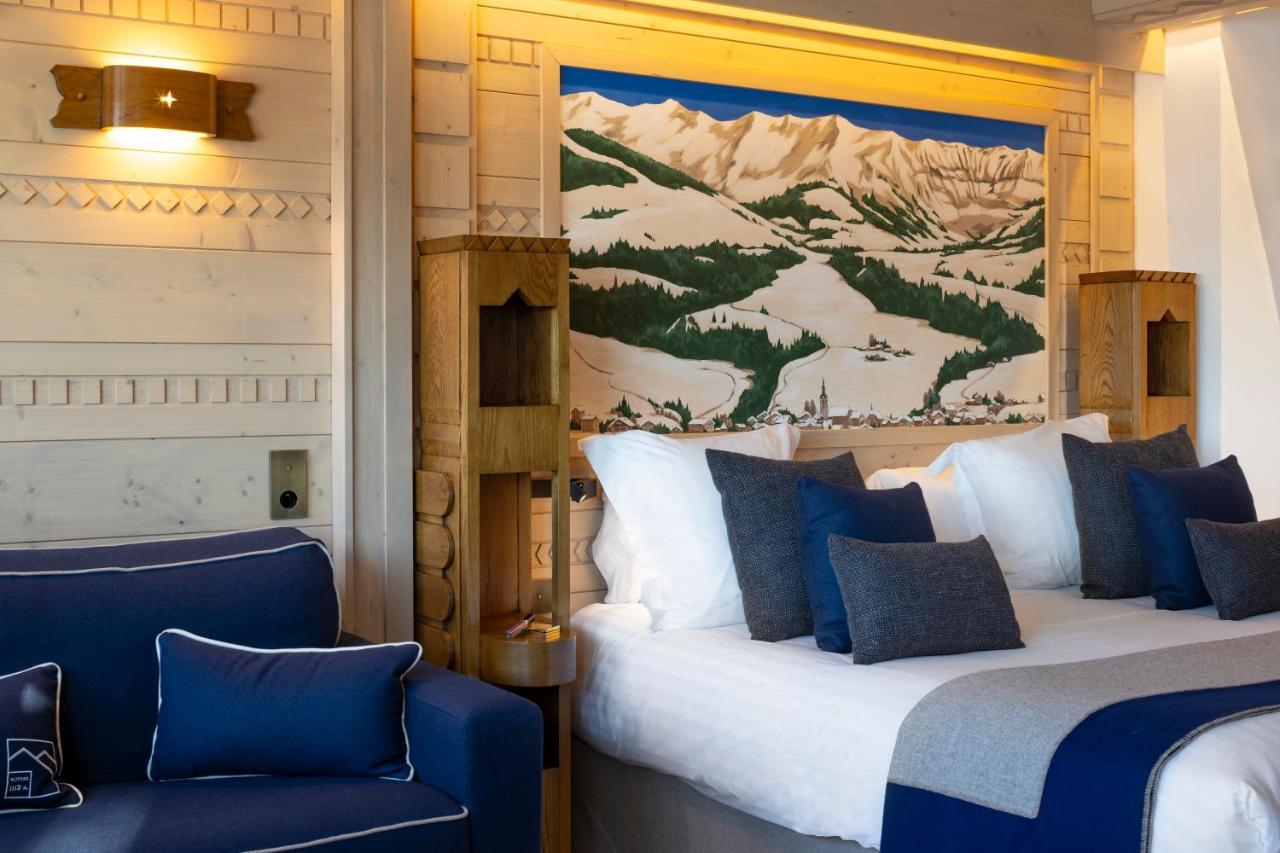 Au Coin Du Feu Hotel Megève Екстериор снимка