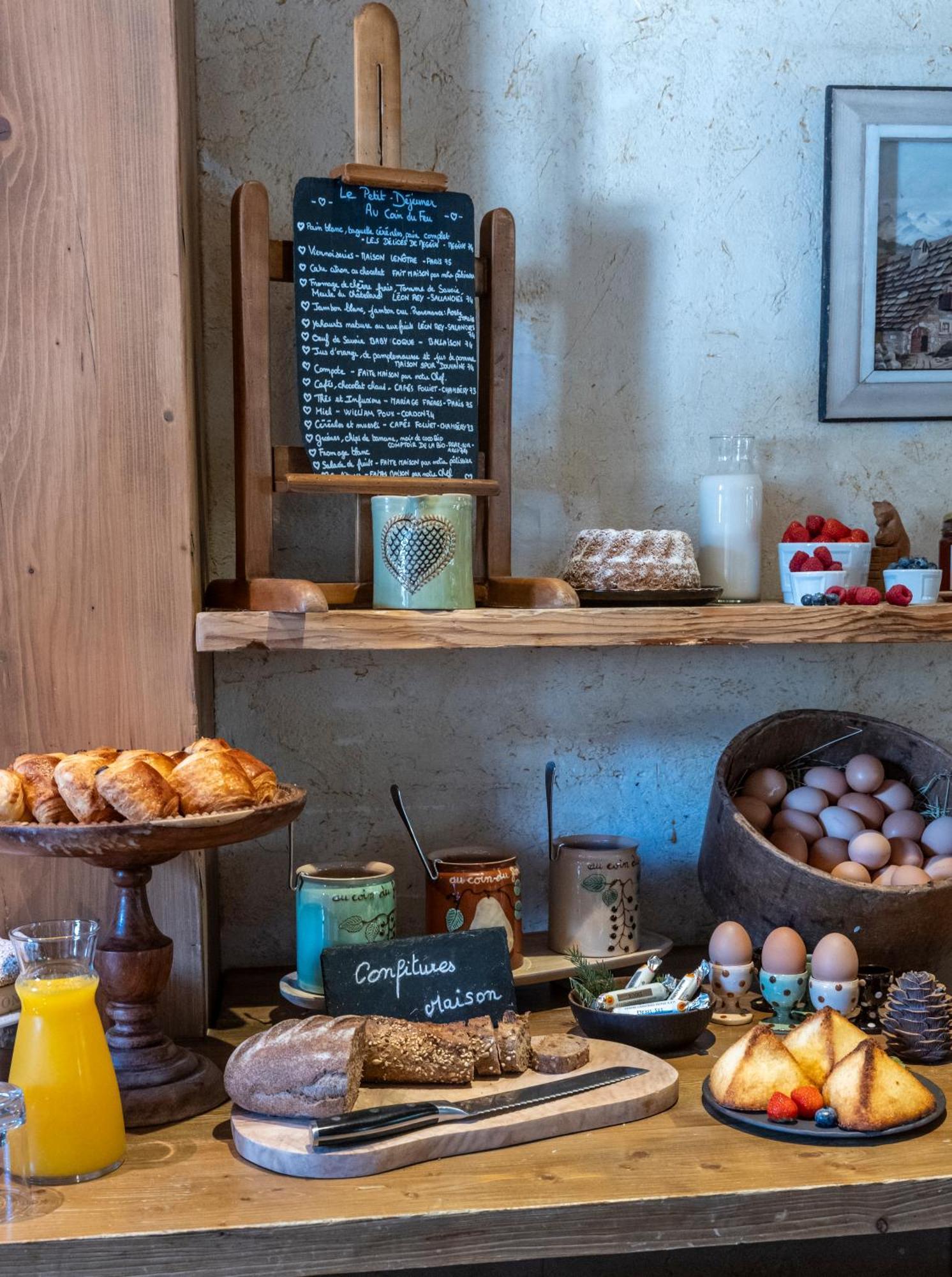 Au Coin Du Feu Hotel Megève Екстериор снимка