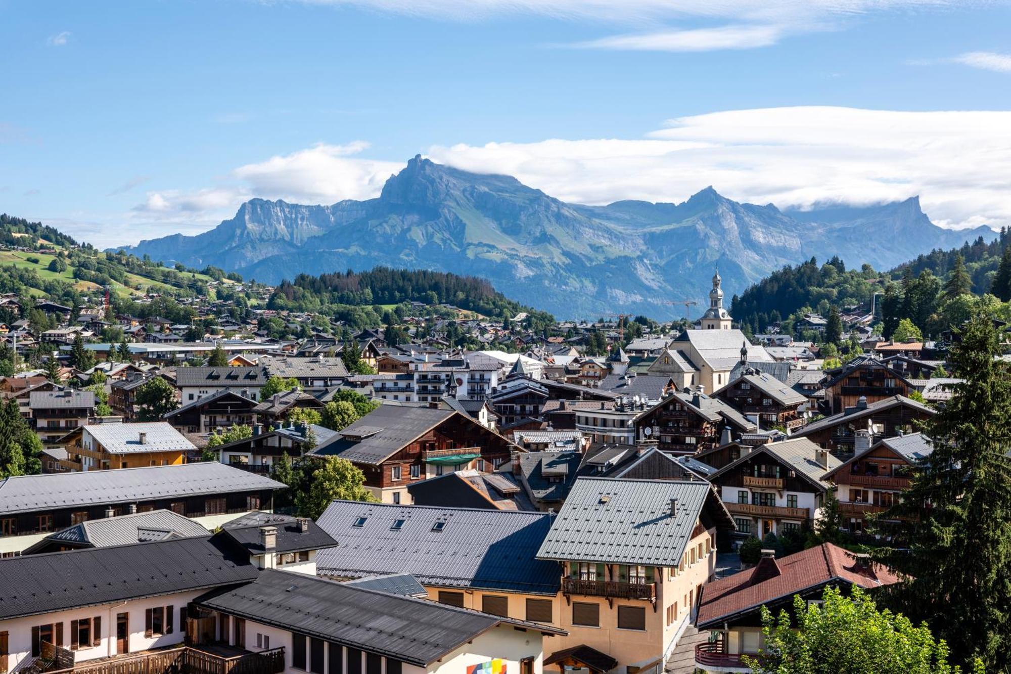 Au Coin Du Feu Hotel Megève Екстериор снимка