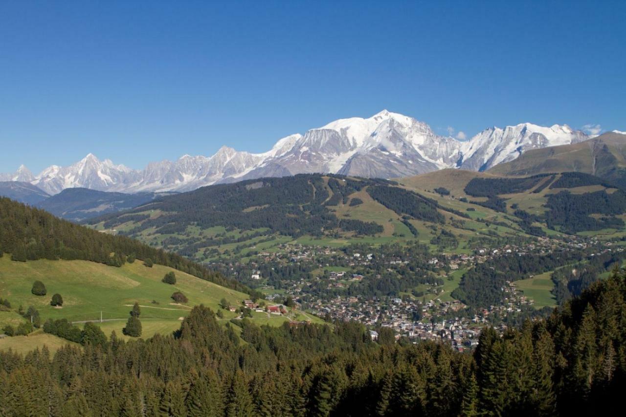 Au Coin Du Feu Hotel Megève Екстериор снимка