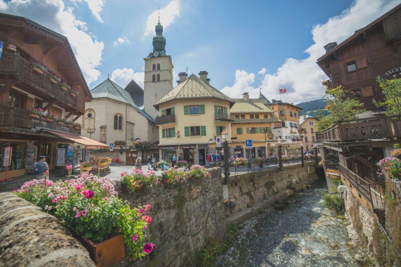 Au Coin Du Feu Hotel Megève Екстериор снимка